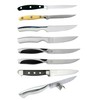 Fortessa Prime Cut Steak Knife with Stainless Steel Handle, 9.5-Inch,