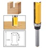HOHXEN Flush Trim Router Bit 1/4" Shank 1/2'' Width,Top Bearing