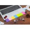 YEECOK 24 Packung Farbige Haftnotizen 51 x 38 mm, Selbstklebende