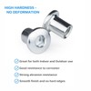 M6X10-13 Barrel Nuts, Socket Head, Insert Furniture Hexagonal Allen Rounded