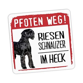 siviwonder Giant Schnauzer Schnauzer Sticker Paw Way Dog Sticker Film Dog
