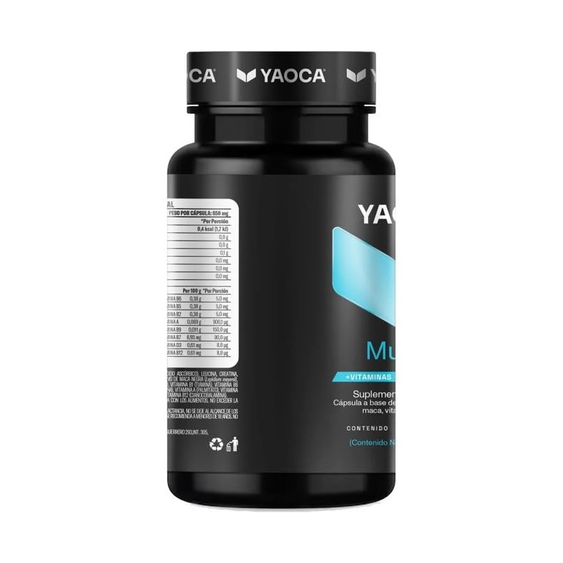 Yaoca Multi H Con Vitaminas Y Calcio 60 Capsulas
