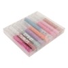 9pcs 0.1oz Women Girls Glitter Lip Gloss Set Moisturizing Lustrous