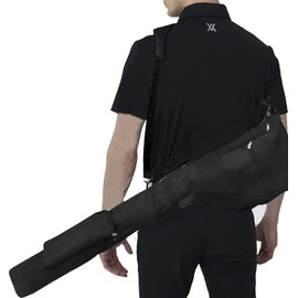 Golf Lightweight Carry Bag Foldable Zippered Sunday Bag Small Travel Bag for 8-10 Golf Clubs,Waterproof Mini Carry Golf Bags for Women & Men