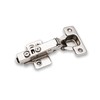 Berta 25-Pack Full Overlay Frameless Soft-Close European Hinges, 110° 3D