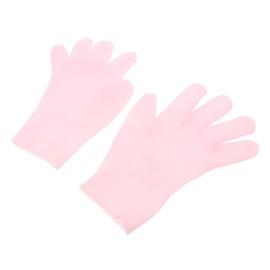 1 Pair Moisturizing Gloves Black Gel - Drying Beauty Mitten Hand Lotions - Gloves Dry Cracked Gloves Anti-wrinkle Gloves Exfoliating Gloves Hand Care Treatment Spa Gloves Pink Sebs OHPHCALL