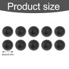 Pack of 100 Cover Caps for Screws, Plastic Phillips Screw
