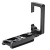 Aluminum Alloy Camera LShape Vertical Shooting Quick Release Plate for