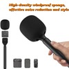 SAHENITEANA Wireless Microphone Interview Adapter, Classic Handheld Interview Microphone Mount