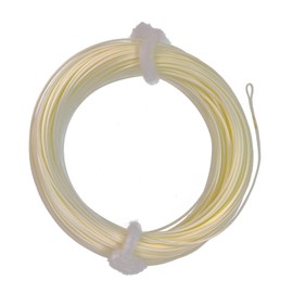 Fly Fishing Floating Line with Welded Loop Weight Forward Fly Lines 100FT (WF3F, Milk White)