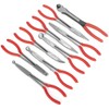 XtremepowerUS 9pc 11" inch Long Reach Plier Mechanics Electricians Craft
