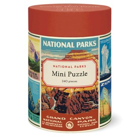 Cavallini 240 Piece Puzzle, National Parks (PZLMINI/NP)
