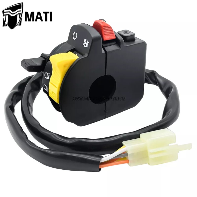 MATI Left Handlebar Control Switch Start Stop Headlight for Arctic