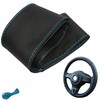 Generisch Steering Wheel Cover 4-Piece Car Steering Wheel Cover for