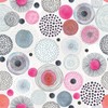 Wallderful Pink Boho Wallpaper Circle Contact Paper Removable Geometric Wallpaper