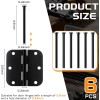 Ferraycle 6 Pack Hinge Pins for Doors 3.5 Inches Hinge
