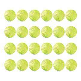 Jugs Sting-Free Dimpled Game-Ball Yellow Softballs – 2 Dozen (12-Inch)