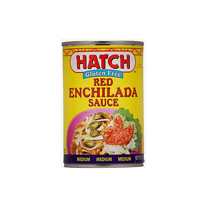 Hatch Red Enchilada Sauce Medium (15oz, Pack of 6)