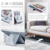 Tektalk Jigsaw Puzzle Table with Integrated Adjustable Stand/Bracket, 3-Tilting-Angle Super