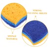 FOMIYES 6pcs Kitchen Scrub Sponge Absorbent Cleaning Sponges for Dishes