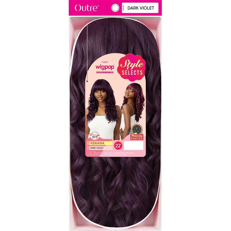 Outre Wigpop - Style Selects - Kerana (DARK BROWN 2)