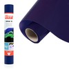 Siser 1FFLKPRO-BR-3050 Thermal Transfer Medium Velvety Flock Vinyl Navy 50cm