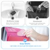 CIOUYAOS 10 Boxes (500 sheets) Portable Hand Soap Flakes, Travel