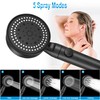 Shower Head and Hose, 5 Mode Water Saving Shower Heads