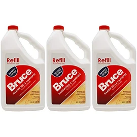 Bruce Hardwood and Laminate Floor Cleaner for All No-Wax Urethane Finished Floors Refill 64oz - Pack of 3