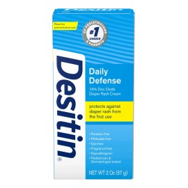 Desitin Azul Crema Para Bebes Para Las Rozaduras 2 Oz.