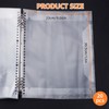 NICENEEDED 20 Pages Sheet Protectors, Heavy Duty Clear Plastic Page