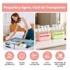 2 Pzs Botellas De Viaje 4 En 1 Portátiles Recargables
