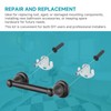 Aigemsi (2-Pack) RP61600 Bathroom Mounting Hardware Kit, Compatible with Delta