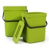 Spesh 2 Pcs (3L+5L) Food Waste Bins Hanging Trash Cans