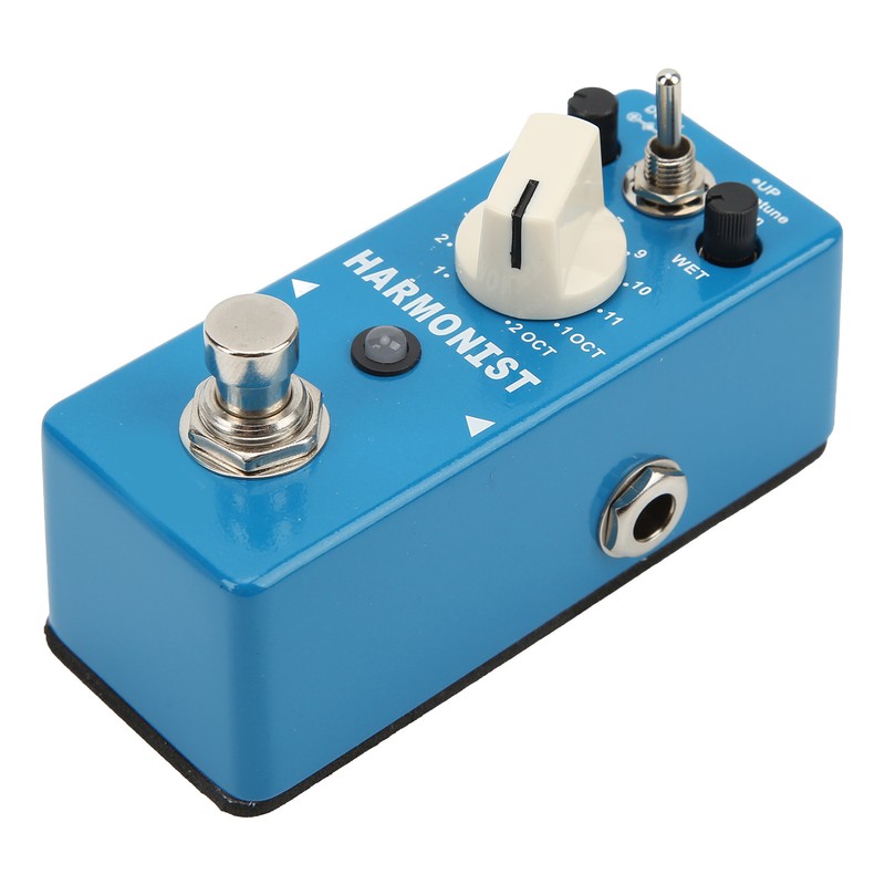 Digital Chip Effect Pedal Metal Blue Guitar Transpose Effects Pedals