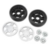 4 Set Luggage Wheels Rotating Flexible Luggage Suitcase Replacement Wheels