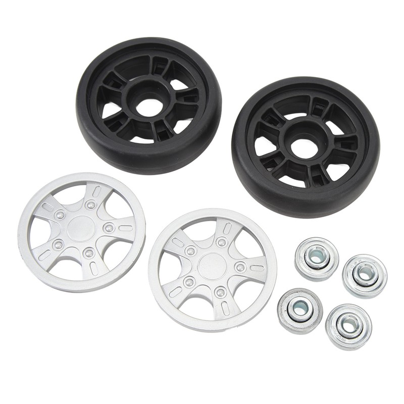 4 Set Luggage Wheels Rotating Flexible Luggage Suitcase Replacement Wheels