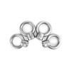 QWORK Lifting Eye Nut, 4 Pack, 1/2" UNC Marine Grade