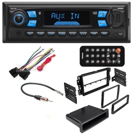 SSL (Sound Storm Labs) Bluetooth Car Stereo MP3/USB  AM/FM Radio Install kit for 2007-2013 Sierra 1500