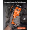 VEVOR 1/2-Inch Air Impact Wrench, Up to 738 ft-lbs Nut-busting