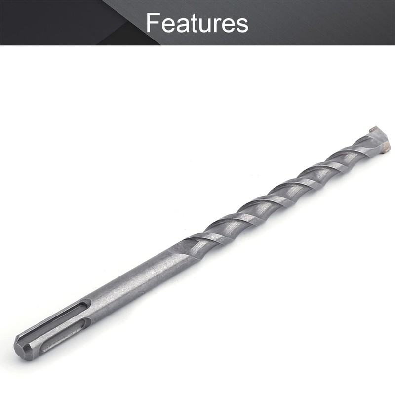 Utoolmart Masonry Drill Bit 12mm x 200mm Carbide Tipped Rotary