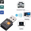 Dual Band WiFi Adapter, AC600 802.11AC USB Wireless Network Dongle,