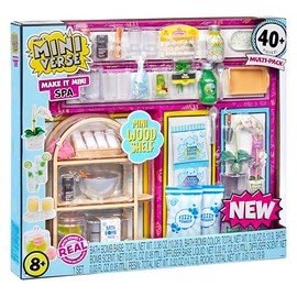MGA's Miniverse MGA's Miniverse Make It Mini Spa Multipack Target Exclusive, Mini Collectibles, DIY, Really Works, Real Spa Products, NOT Edible, Collectors, 8+