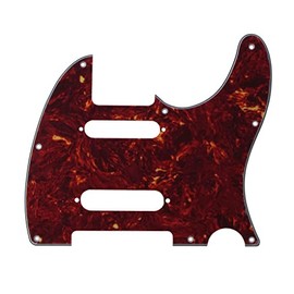 Guitar Anatomy Telecaster Scratchplate Pickguard Nashville Deluxe to fit Fender USA/MEX - Red Tortoise
