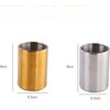 Gold Stainless Steel Fruit Fork Holder Dessert Spoon Holder Food