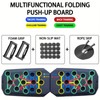 Foldable Push-Up Board Set for Strength Training – Handle System