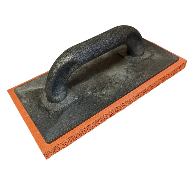 Orange Sponge Float 280x140x18 mm Rubber Coarse Sponge Plastering Rendering