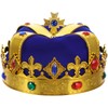 Toddmomy 1pc King Crown Hat Party Hats Gold Costume Accessories
