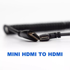 z&y High-Speed Micro-HDMI to HDMI Cable MINI HDMI HD Cord For Canon Sony Nikon GoPRO - Mini HDMI to HDMI