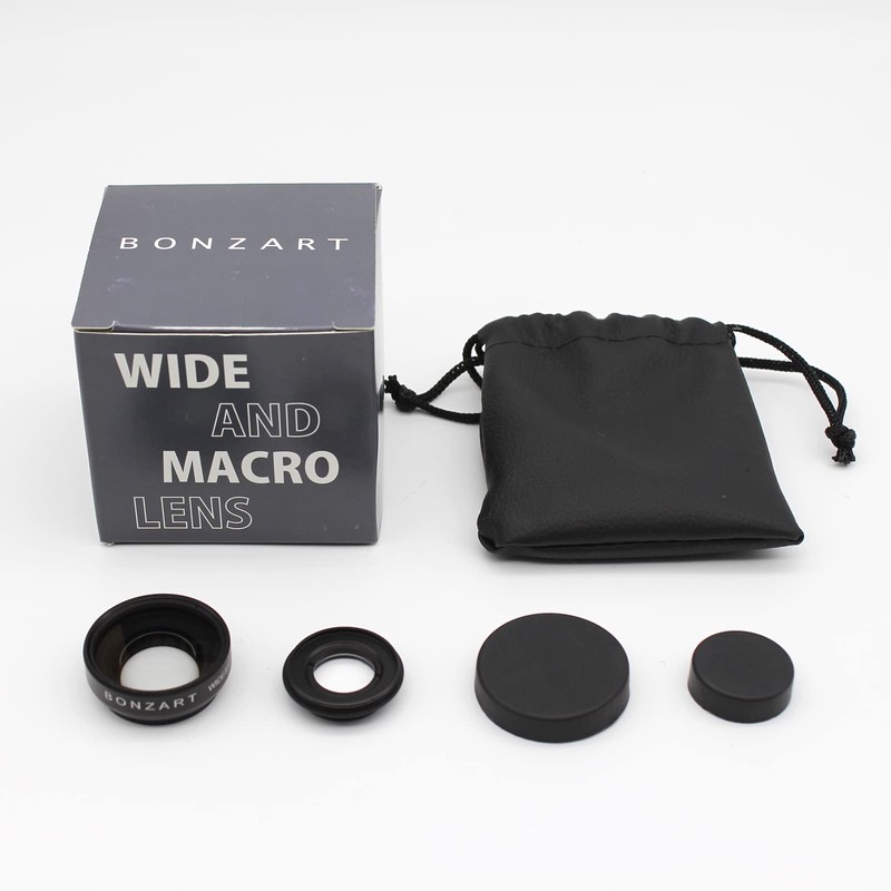 Bonzart Wide & Macro 2 in 1 Conversion Lens Compatible